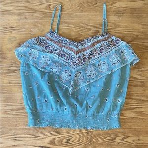 Bandanna Print Tank